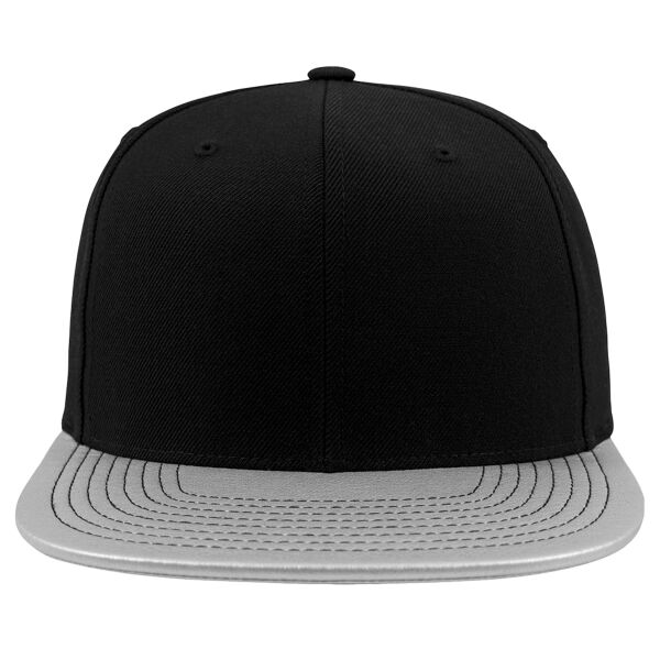 Metallic visor snapback (6089PU) Thumbnail
