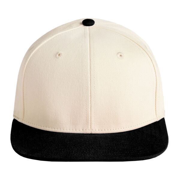 Beechfield Contrast Flat Peak 6 Panel Cap Thumbnail