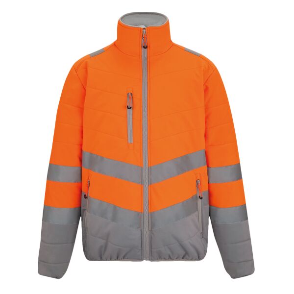 Regatta High Visibility Two Tone Thermal Baffle Jacket Thumbnail