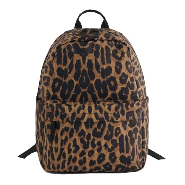 Leopard Print Backpack Thumbnail