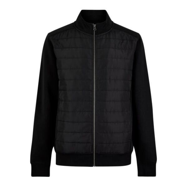 Quilted Full Zip Sweatshirt Thumbnail