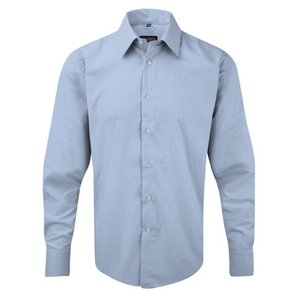 Long sleeve easycare tailored Oxford shirt Thumbnail