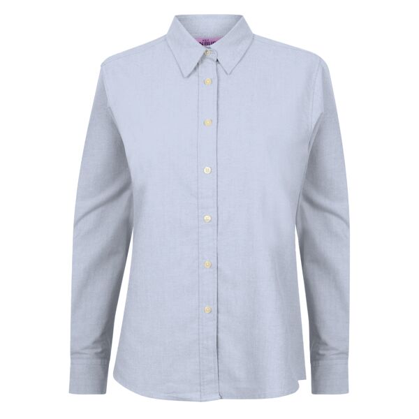 Women's classic long sleeve Oxford shirt Thumbnail