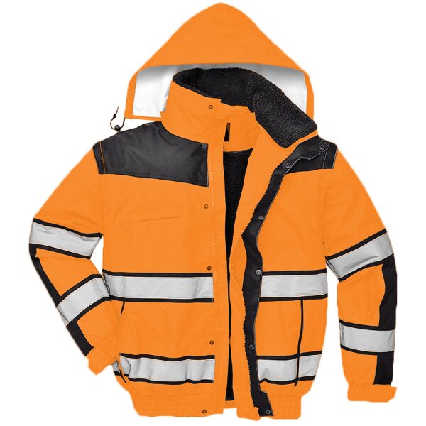 Hi-vis classic bomber jacket (C466) Thumbnail
