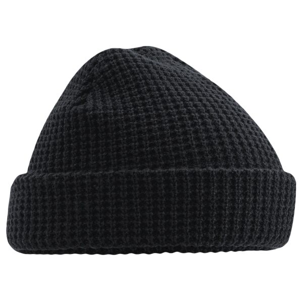 Classic Waffle Knit Beanie Thumbnail