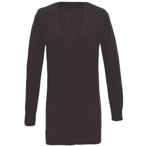 Women's longline knitted cardigan Thumbnail