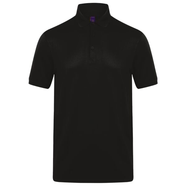 Henbury Slim Fit Stretch Microfine Piqué Polo Shirt Thumbnail